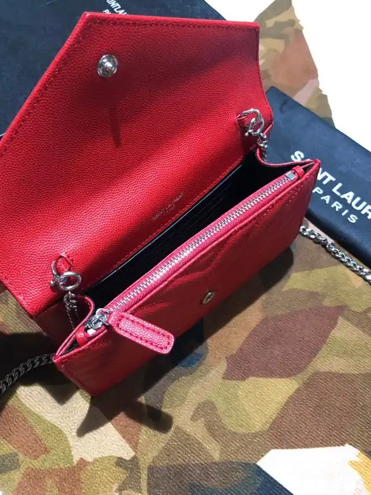 Rep ladies REP CHAIN YSL WALLET MATELASSÉ CASSANDRE 0701